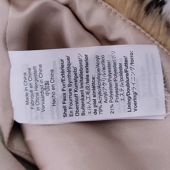 Crewcuts Leopard Faux Fur Vest/ 4-5. - Picture 7 of 8